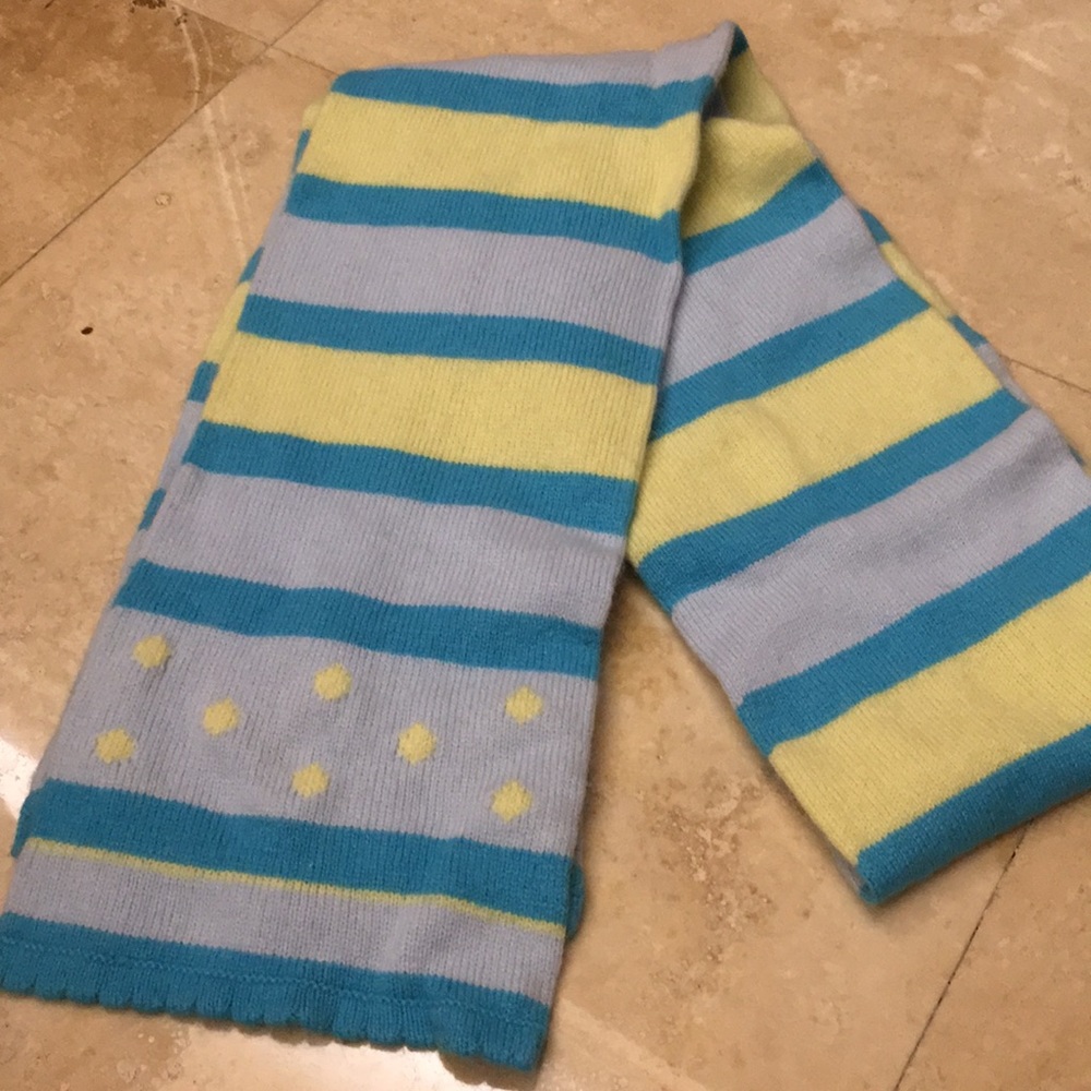 American eagle scarf - yellow and blue